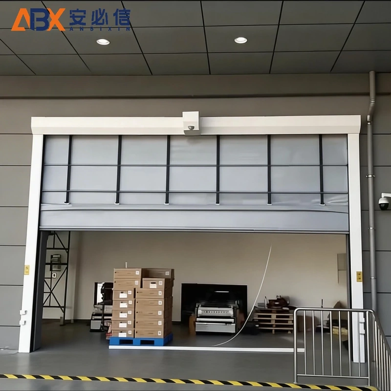 六安市软帘堆积门